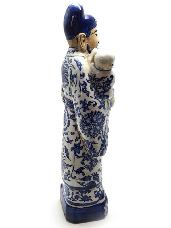 Blue and White porcelain Chinese Acestor 4