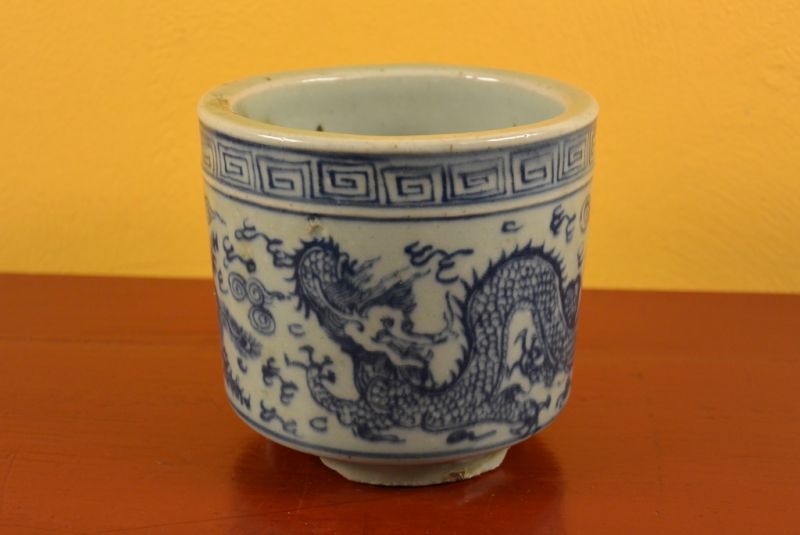 Bol de Porcelana China dragón y fénix 1