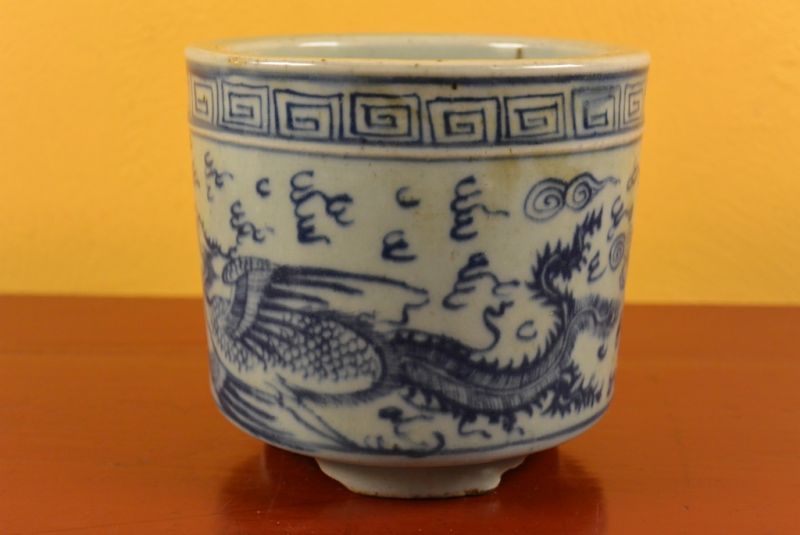 Bol de Porcelana China dragón y fénix 2