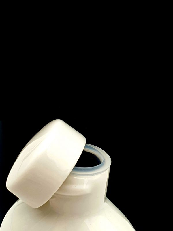 Botella de porcelana - Tinta china liquida - 35ml - flores 3