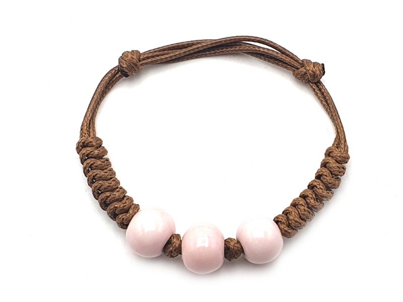 Bracelet avec des Perles en Céramique 1