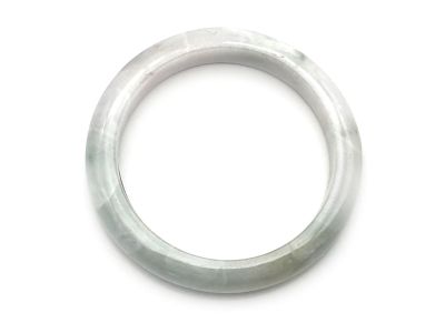 Bracelet en Jade - Jonc catégorie A 5.85cm - Vert pâle Bracelet en Jade - Jonc catégorie A 5.85cm - Vert pâle