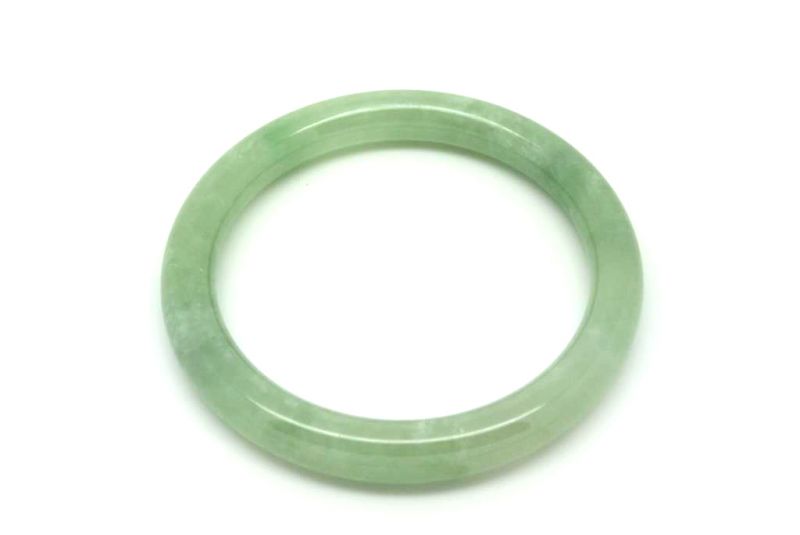 Bracelet jade vert, boules 6mm, poignet fin à standard