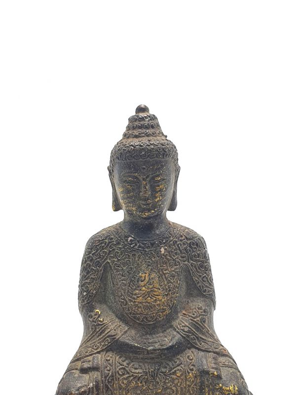 Brass Statue Chinese Buddha 2