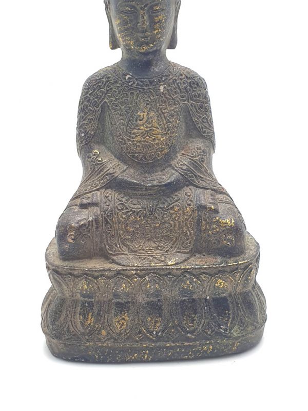 Brass Statue Chinese Buddha 4