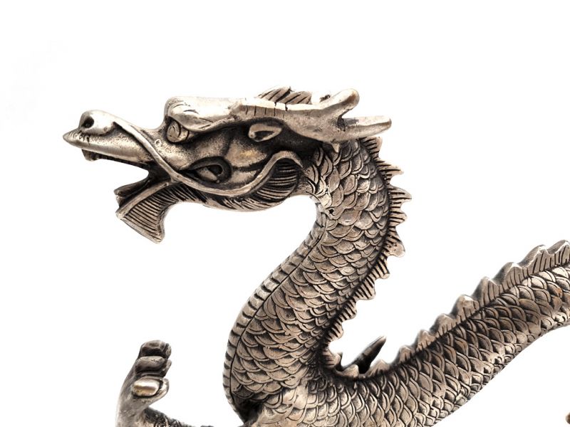 Bronze Statue Drachen 2