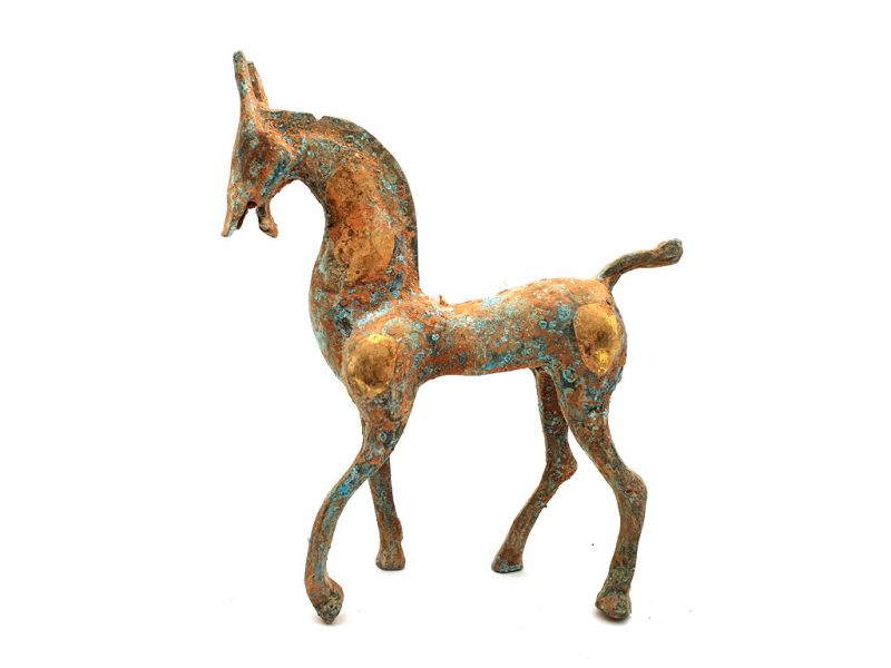 Bronze Statue Golden Horse 1