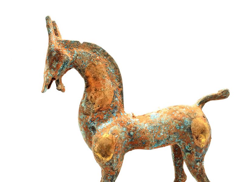Bronze Statue Goldene Pferd 2