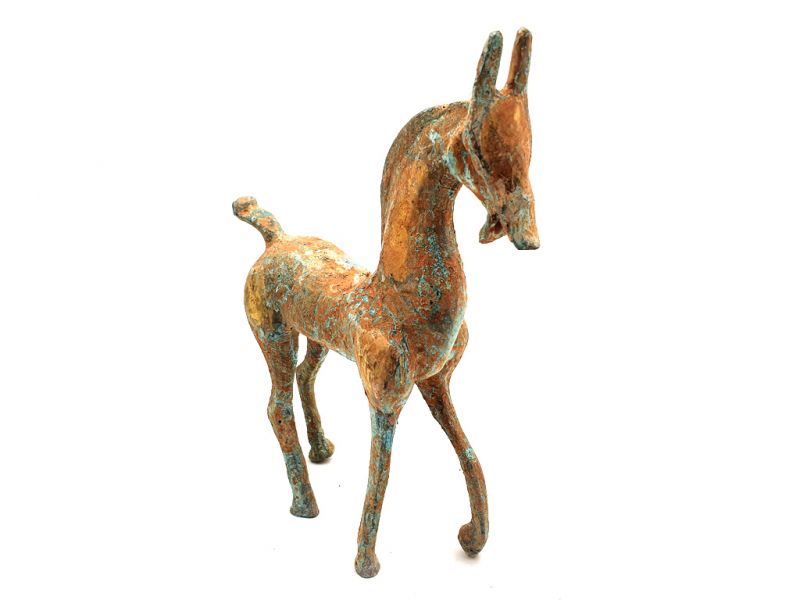 Bronze Statue Goldene Pferd 4