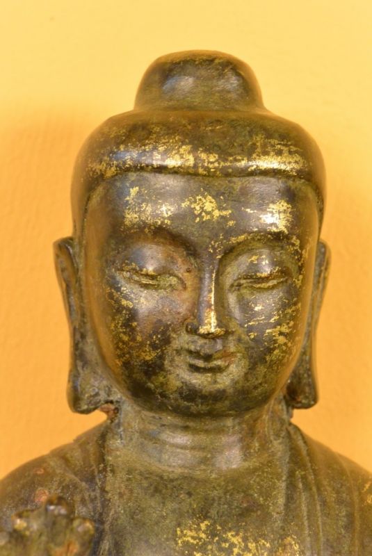 Bronze Statue Groß Burmese Buddha 3