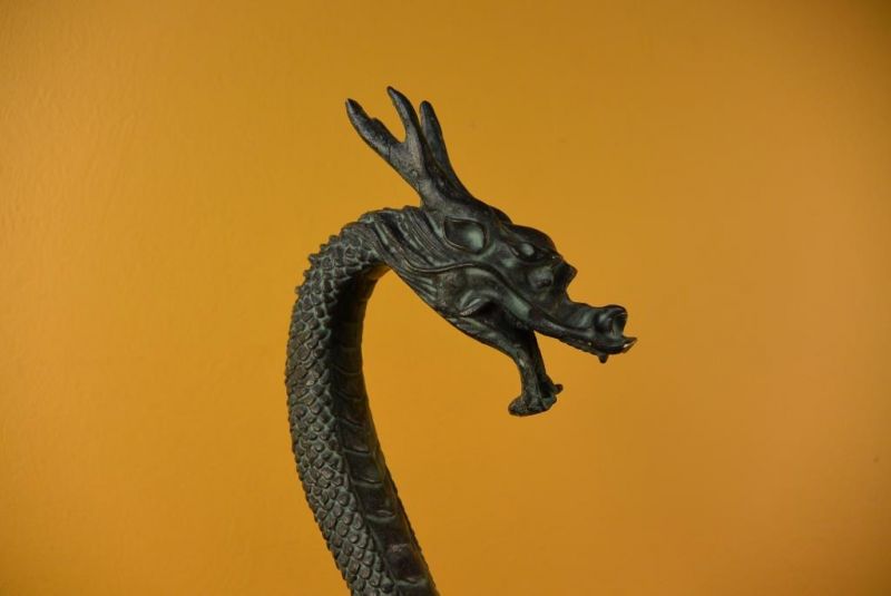 Bronze Statue Große Drache 2