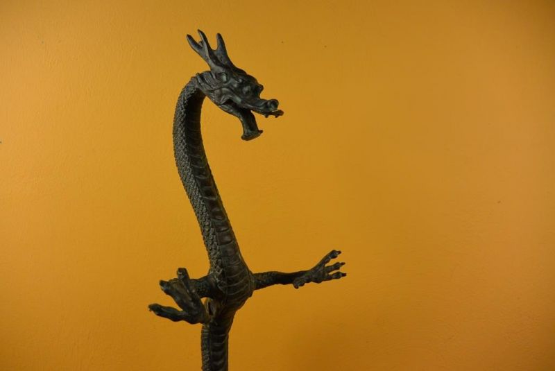 Bronze Statue Große Drache 3