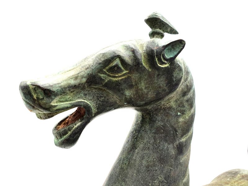 Bronze Statue Große Pferd 3
