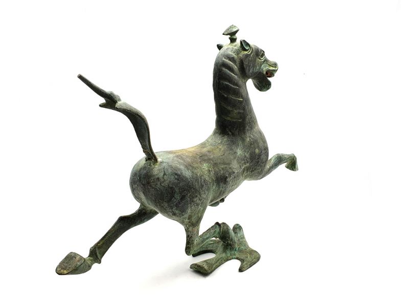 Bronze Statue Große Pferd 4