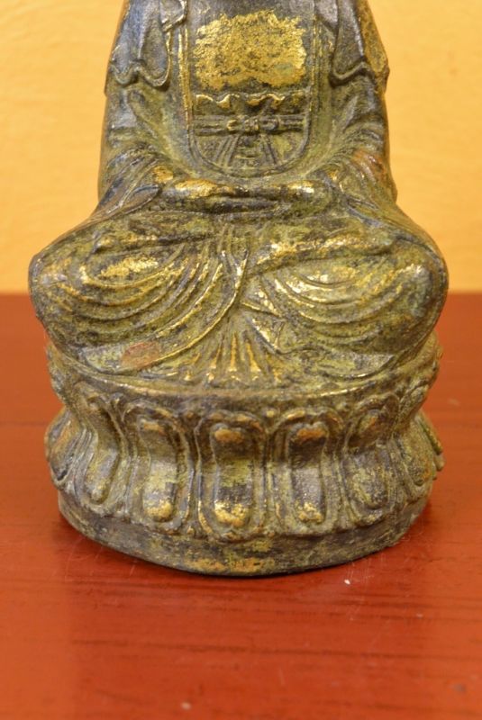 Bronze Statue Kambodschanische Buddha 3