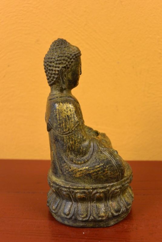 Bronze Statue Kambodschanische Buddha 4