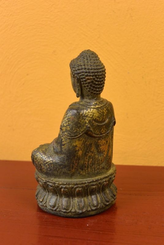 Bronze Statue Kambodschanische Buddha 5