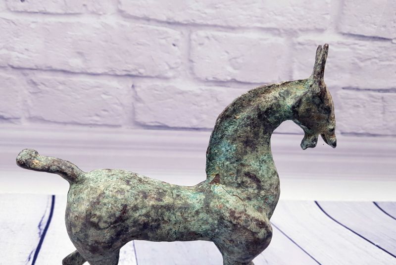Bronze Statue Pferd der alten Art 2
