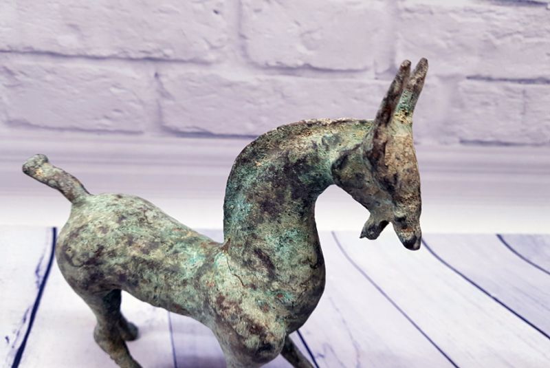 Bronze Statue Pferd der alten Art 4