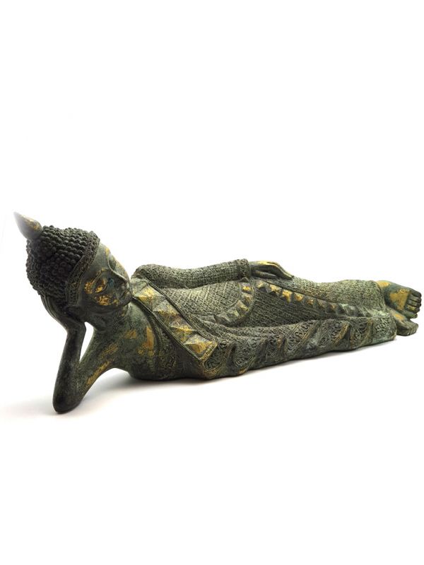 Bronze Statue Schlafender Buddha 2