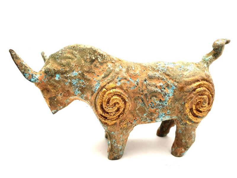 Bronze Statue Small buffalo 1