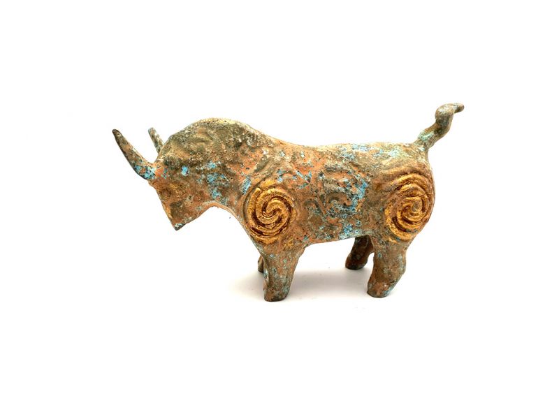 Bronze Statue Small buffalo 2