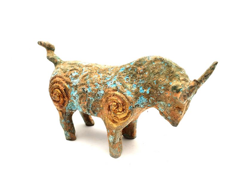 Bronze Statue Small buffalo 3