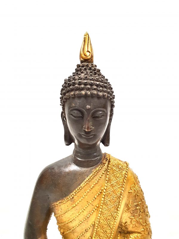 Bronze und Messing Buddha - Statue 2