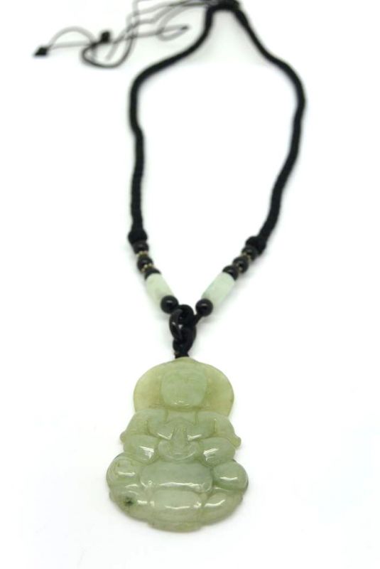 Buddha Anhänger aus Jade gross Buddha 3