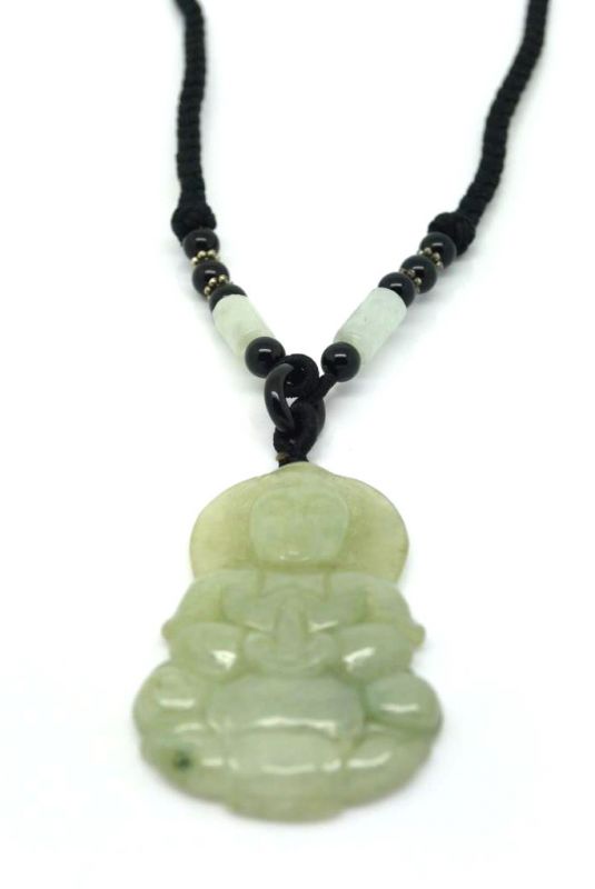 Buddha Anhänger aus Jade gross Buddha 4
