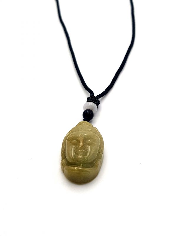 Buddhistischer Anhänger - Echte Jade - Kategorie A -3