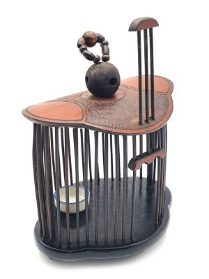 Cage à Grillons chinoise en Bois - Bambou