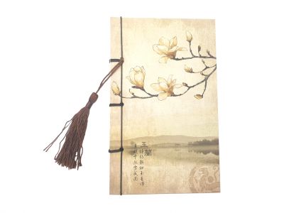 Cahier pour la calligraphie - Feuille de riz - Le paysage chinois