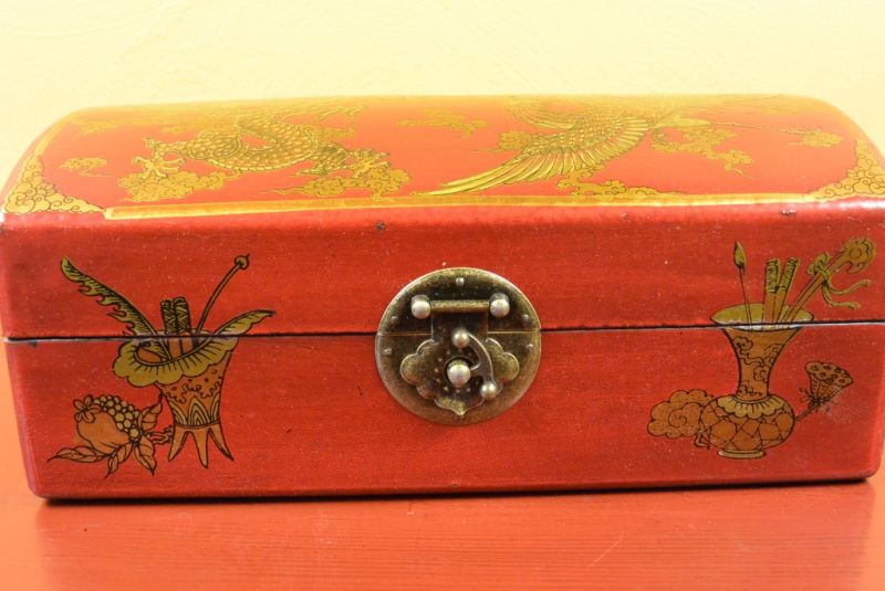 Caja china Rojo Dragon 2