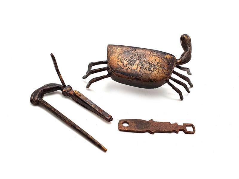 Candado Chino de Metal Cangrejo 4