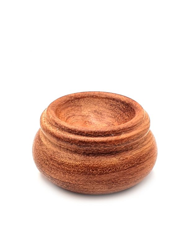 Carved Walnut Holder - Sandalwood 1