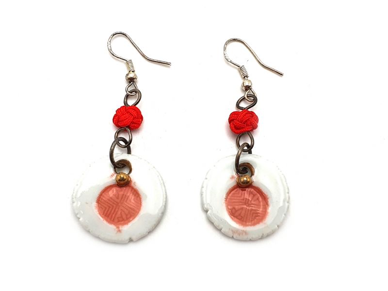 Ceramic Earrings from Asia 1