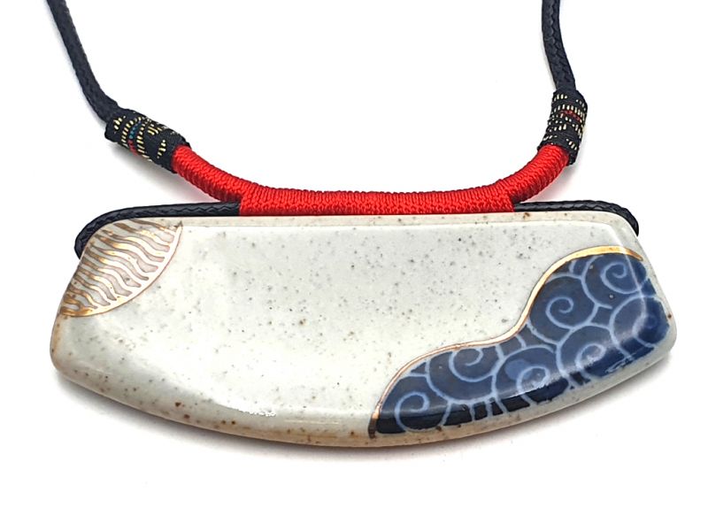 Ceramic jewelry Heaven Collection Necklace Tibetan cloud 3 2