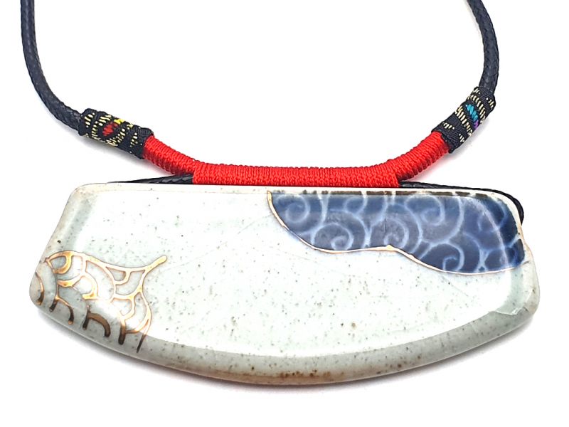 Ceramic jewelry Heaven Collection Necklace Tibetan cloud 3