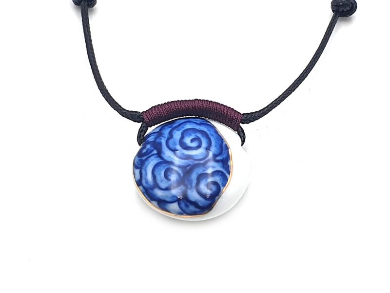 Ceramic jewelry Heaven Collection Necklace Tibetan Cloud - Round 1