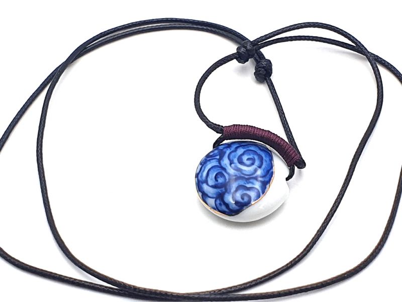 Ceramic jewelry Heaven Collection Necklace Tibetan Cloud - Round 4