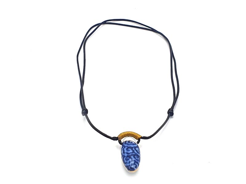 Ceramic jewelry Heaven Collection Necklace Tibetan Cloud - Teardrop 4