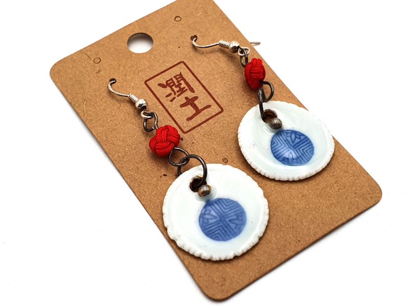 Ceramic jewelry Road to India Collection - Earrings - Rajasthan 4