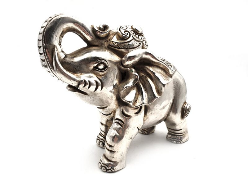 China Estatua de metal Elefante Protector 1