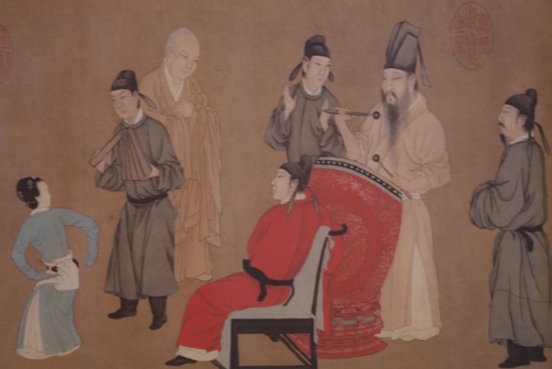 Chinas Pinturas Revels de Noche de Han Xizai Parte 2 2