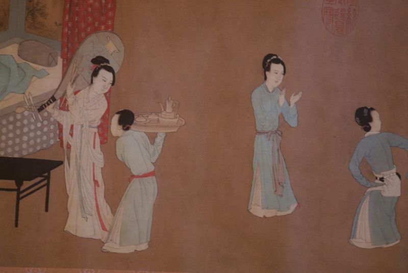 Chinas Pinturas Revels de Noche de Han Xizai Parte 2 3