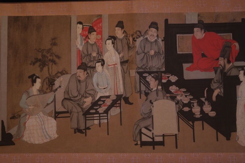 Chinas Pinturas Revels de Noche de Han Xizai Parte 3 4