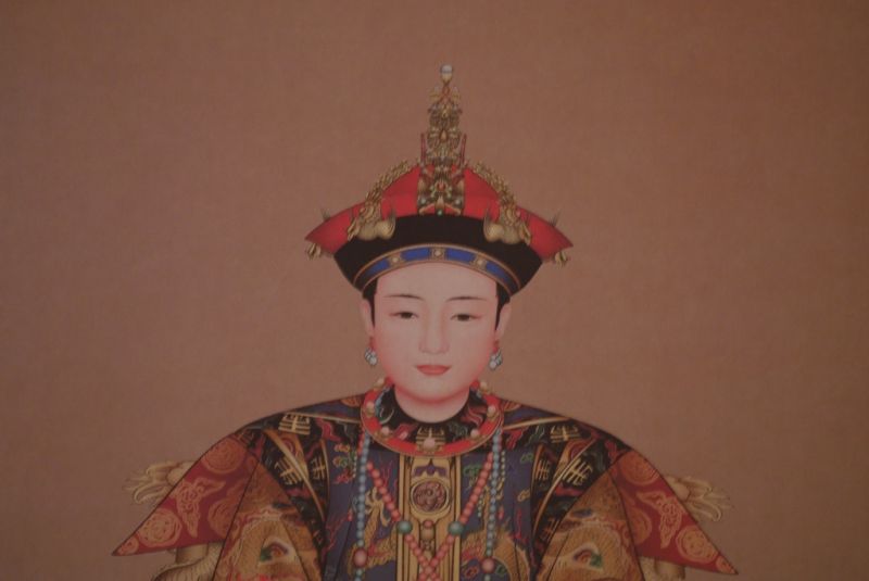 Click thumbnail to enlarge and hover over the picture to zoom Chinese ancestor couple KangXi emperor 4
