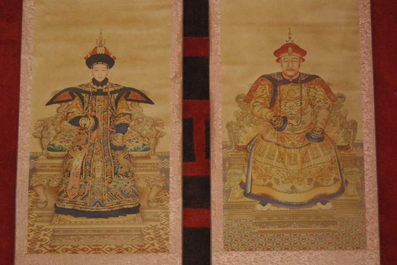 Chinese ancestor couple YongZheng emperor 1