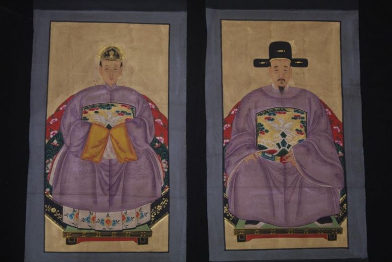 Chinese ancestors Qing dynasty Emperor Purple 1
